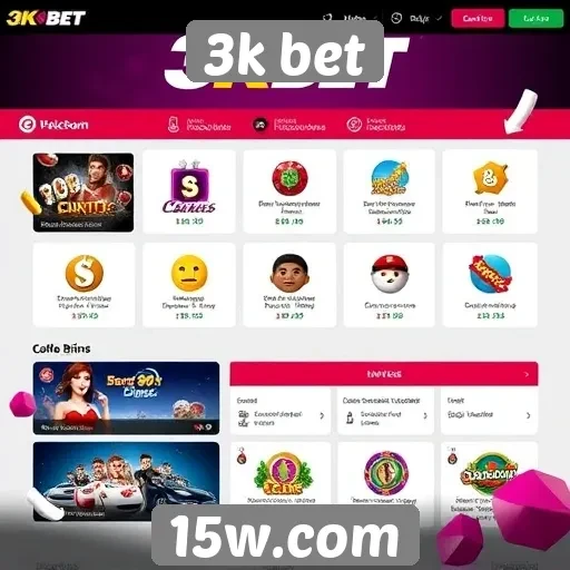 Recursos exclusivos do site 3k bet para jogadores