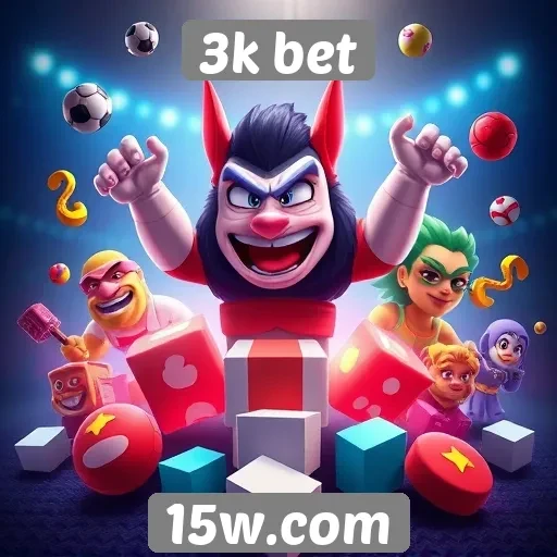 Variedade de jogos oferecidos pelo 3k bet